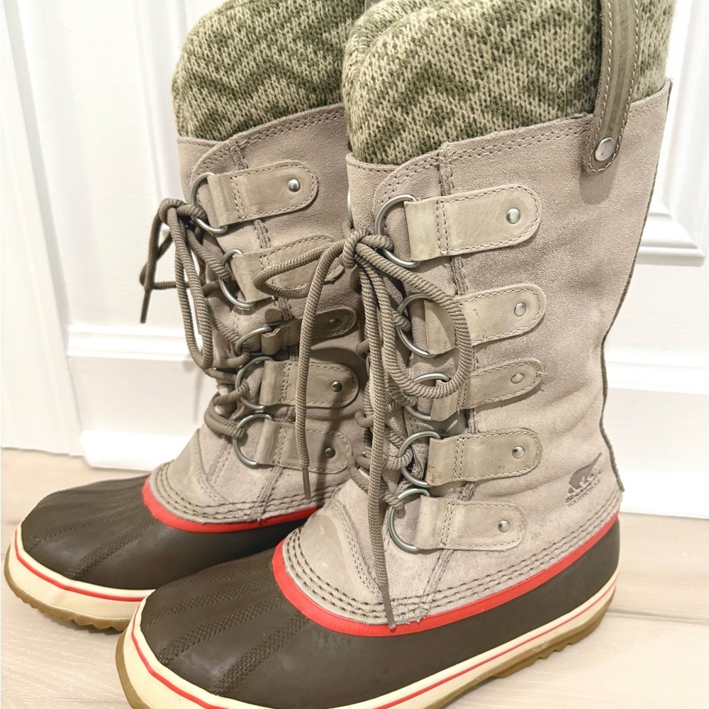 Sorel Joan of Arctic winter boots fossil